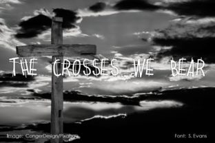A Font That Carries Meaning: Testing The Crosses We Bear for Editorial Design