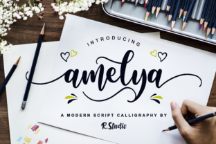 Amelya: A Delicate Handwritten Font That Feels Authentic