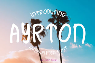 Ayrton: A Light Handwritten Font for Editorial Design