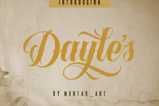 Dayles Font: A Web Designer’s Review of a Bold Handwritten Typeface