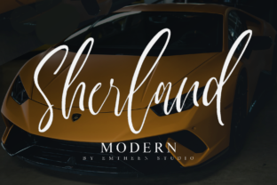 Elevate Editorial Design with Sherland Modern Font