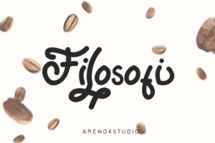 Filosofi Font: A Handwritten Typeface for Crafters and Makers