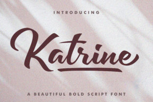 Katrine: A Handwritten Font for Editorial Design and Publishing