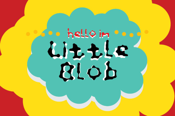 Little Blob Font: A Playful Handwritten Typeface for Campaign Designers