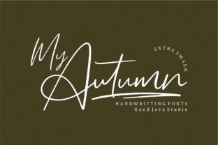 My Autumn Font: A Smart Handwritten Choice for Boutique Brands