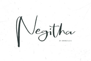 Negitha: A Light Script Font with Contemporary Editorial Charm