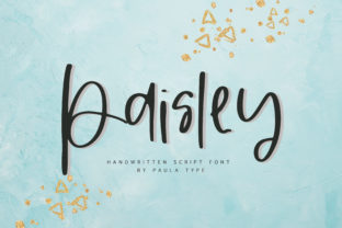 Paisley Font: A Handwritten Touch for Your Brand Story
