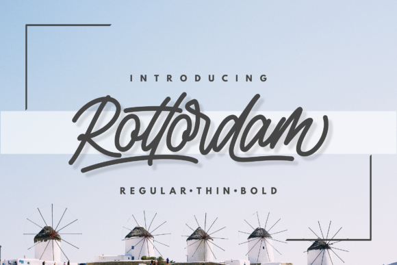 Rottordam: A Handwritten Font That Adds Warmth to Web Design