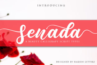 Senada Font: A Handwritten Typeface for Scroll-Stopping Content