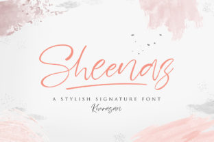 Sheenaz: A Handwritten Font for Editorial Design