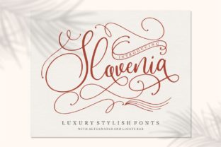 Slovenia Font Review: A Designer’s Take on a Luxurious Script