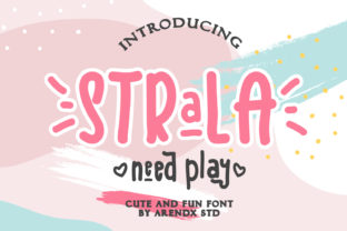 Strala Need Play: A Handwritten Font for Editorial Charm
