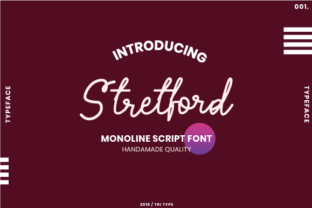 Stretford: A Cute Script Font for Real Branding Projects