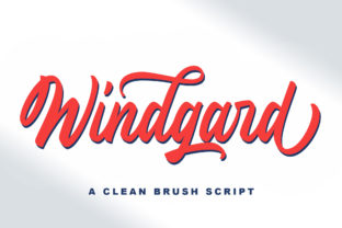 Windgard: A Handwritten Font with Classic Charm for Branding Work