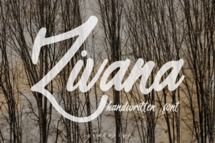 Zivana Font: A Handwritten Typeface Built for Bold Campaigns